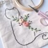 Bordando letras con encanto - Iniciación al bordado sobre prendas - Imagen 2