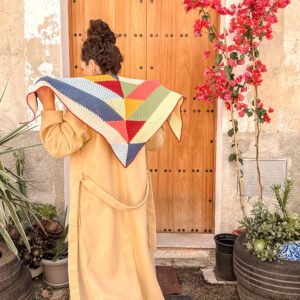Chales únicos con intarsia