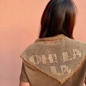 Filet crochet: de la cuadrícula a tu pañoleta