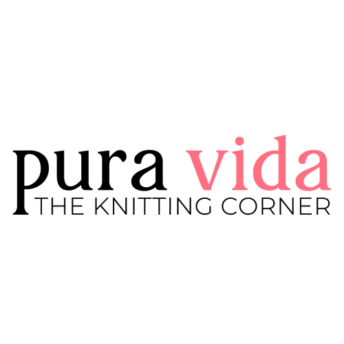 Logotipo de Pura Vida - The Knitting Corner